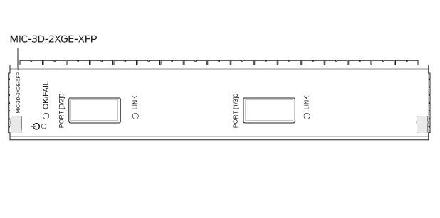 Интерфейсный модуль Juniper MIC-3D-2XGE-XFP
