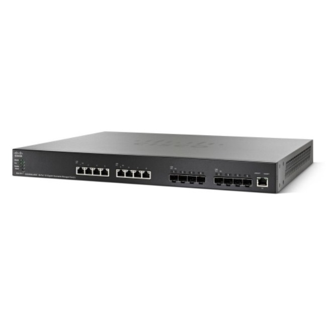 Коммутатор Cisco SB SG550XG-8F8T-K9 (SG550XG-8F8T-K9-EU)